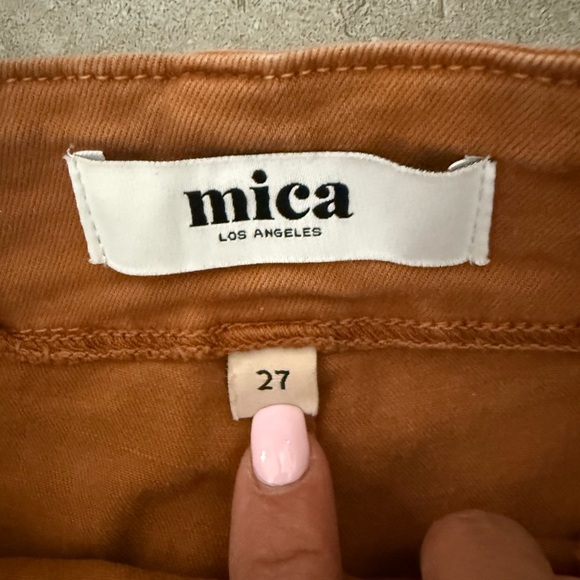 Women's Wide Leg Jeans in Rustic Orange Size 27 - Picture 5 of 9